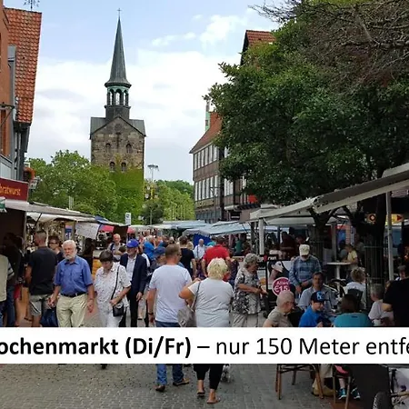 Апартаменты Gaestewohnung Wasserzucht Вунсторф